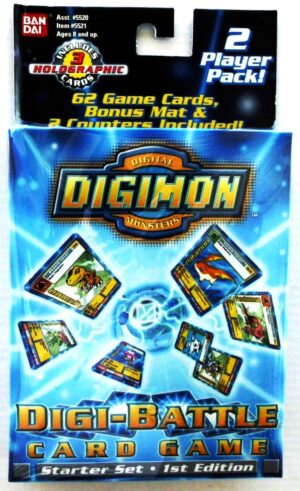 2000 UD Digimon Digi-Battle Digital Monsters Starter Deck (1)