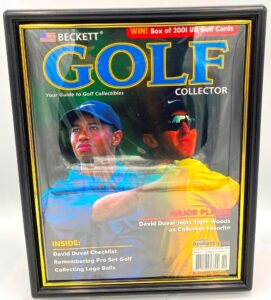 2001 Beckett Golf Iss #2 Tiger Woods (1)