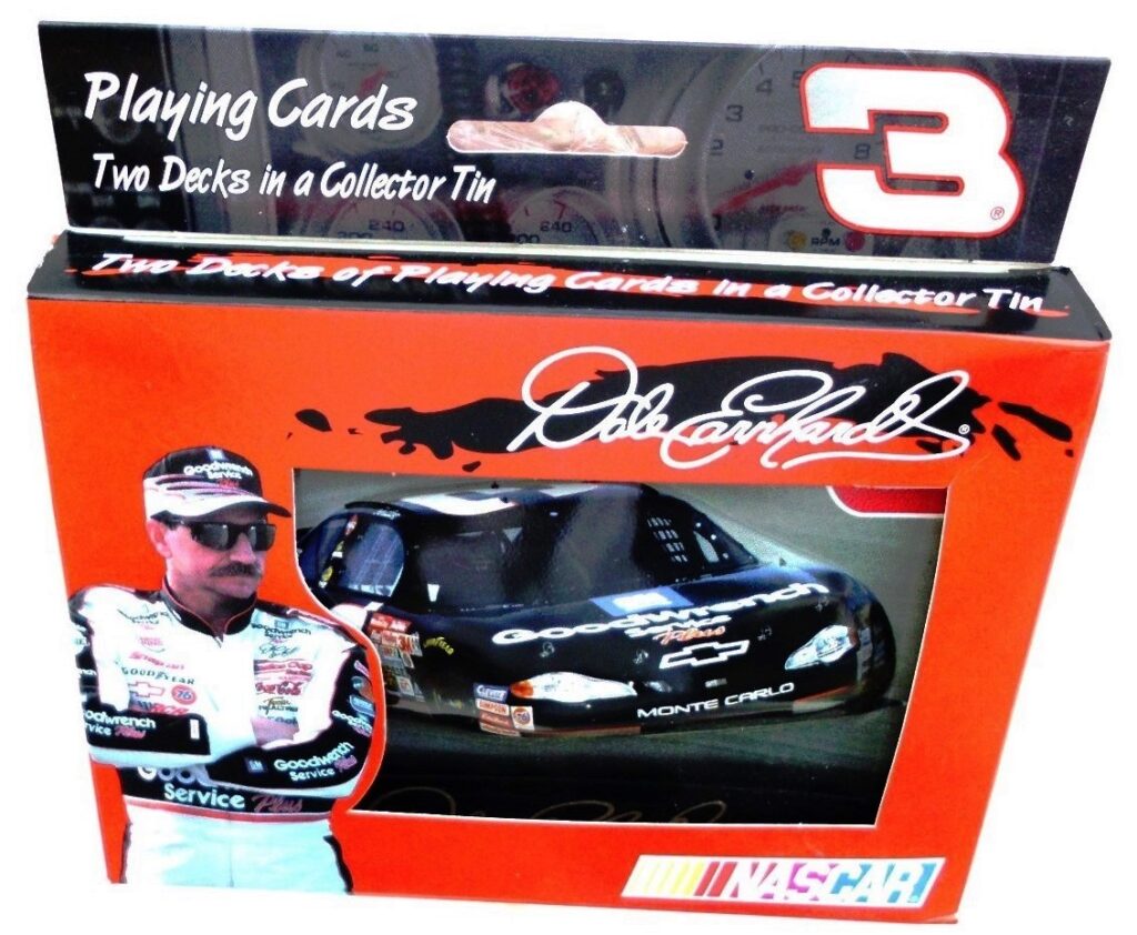 2001 Nascar Dale Earnhardt Two Decks Playing Cards (2)