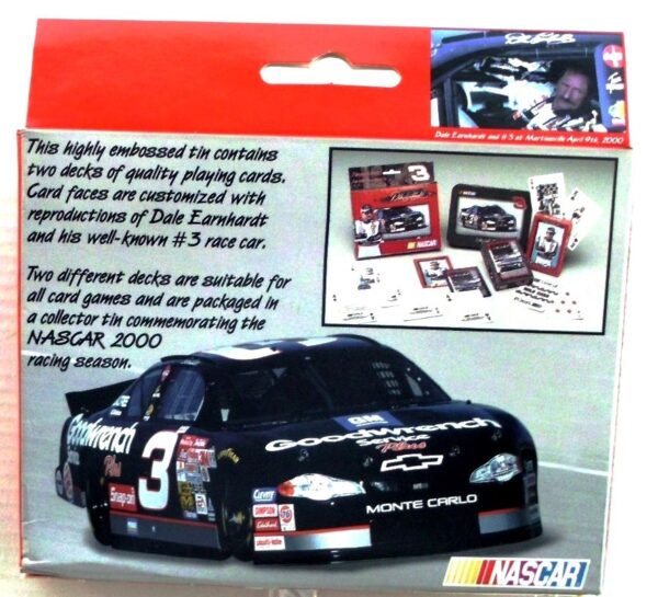 2001 Nascar Dale Earnhardt Two Decks Playing Cards (6)