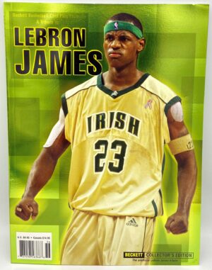 Vintage Beckett Basketball Card PLUS Presents A Tribute To LEBRON JAMES TRIBUTE 1st-Beckett Collector's Edition "Rare-Vintage" (2003)