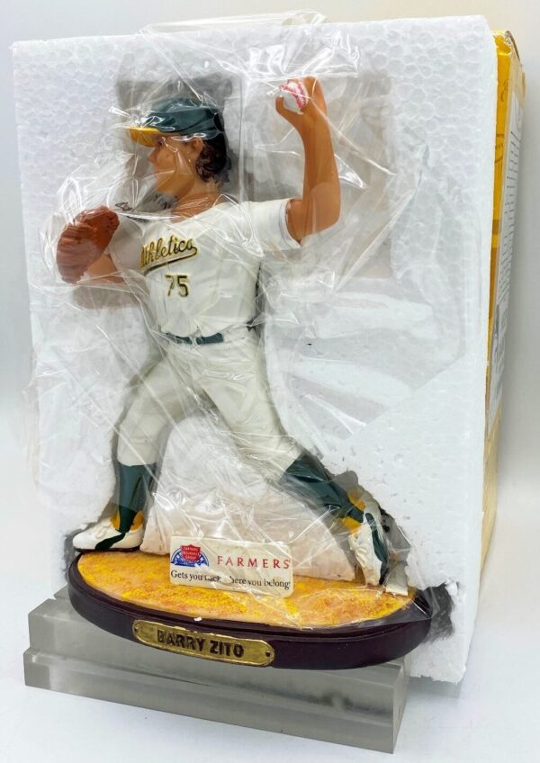 2005 A's Brand U. S. A. Barry Zito Limited Edition Figurine (12)