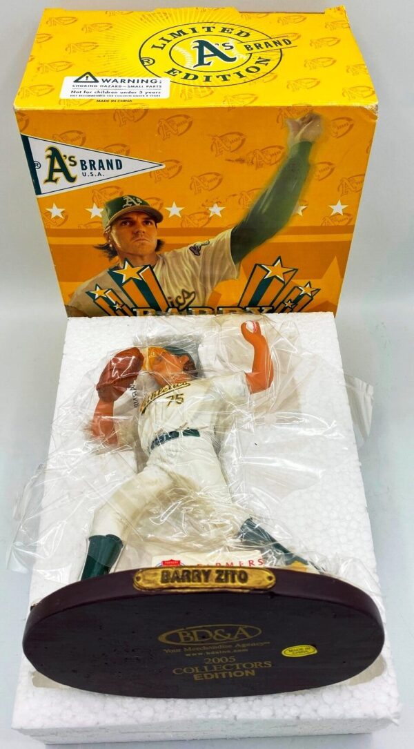 2005 A's Brand U. S. A. Barry Zito Limited Edition Figurine (14)
