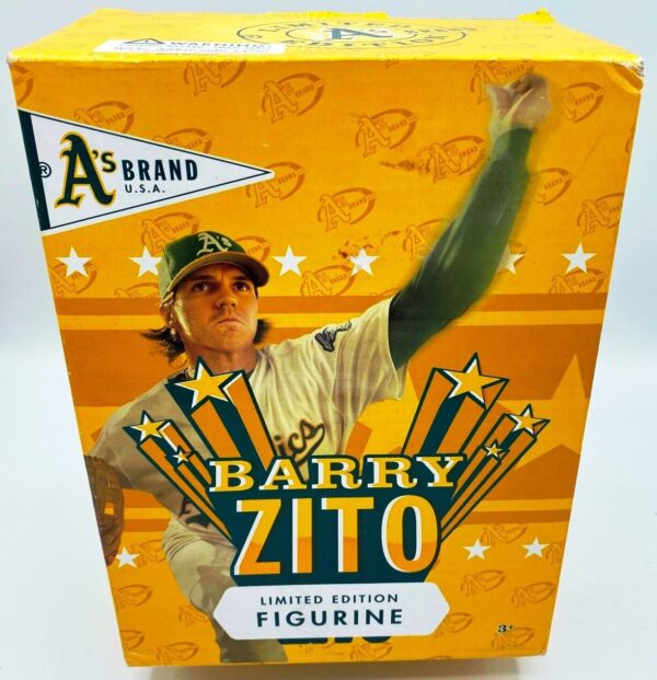 2005 A's Brand U. S. A. Barry Zito Limited Edition Figurine (2)
