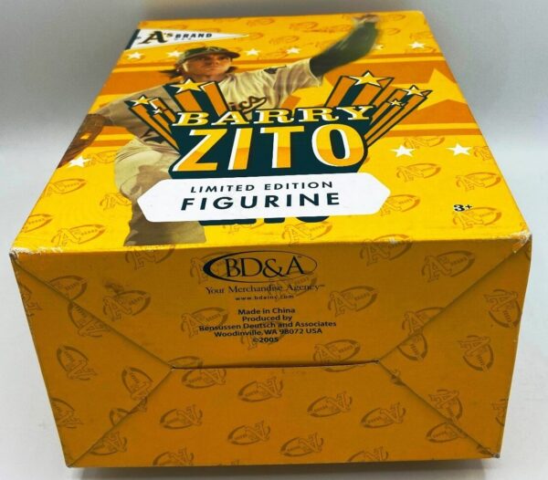 2005 A's Brand U. S. A. Barry Zito Limited Edition Figurine (8)