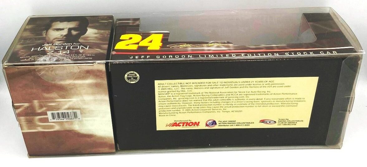 2005 Halston Z-14 Jeff Gordon Ltd Ed Stock Car 1/24 Scale
