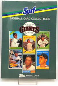 1988 Surf-Topps MLB SF GIANTS Cards (1)