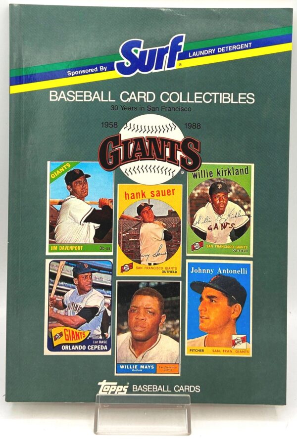 1988 Surf-Topps MLB SF GIANTS Cards (2) 1988 Surf-Topps MLB SF GIANTS Cards (2)