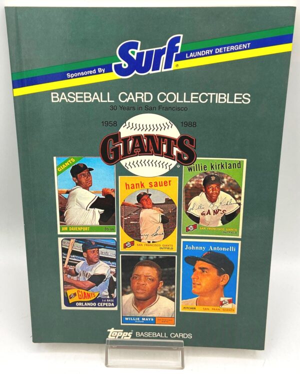 1988 Surf-Topps MLB SF GIANTS Cards (3) 1988 Surf-Topps MLB SF GIANTS Cards (3)