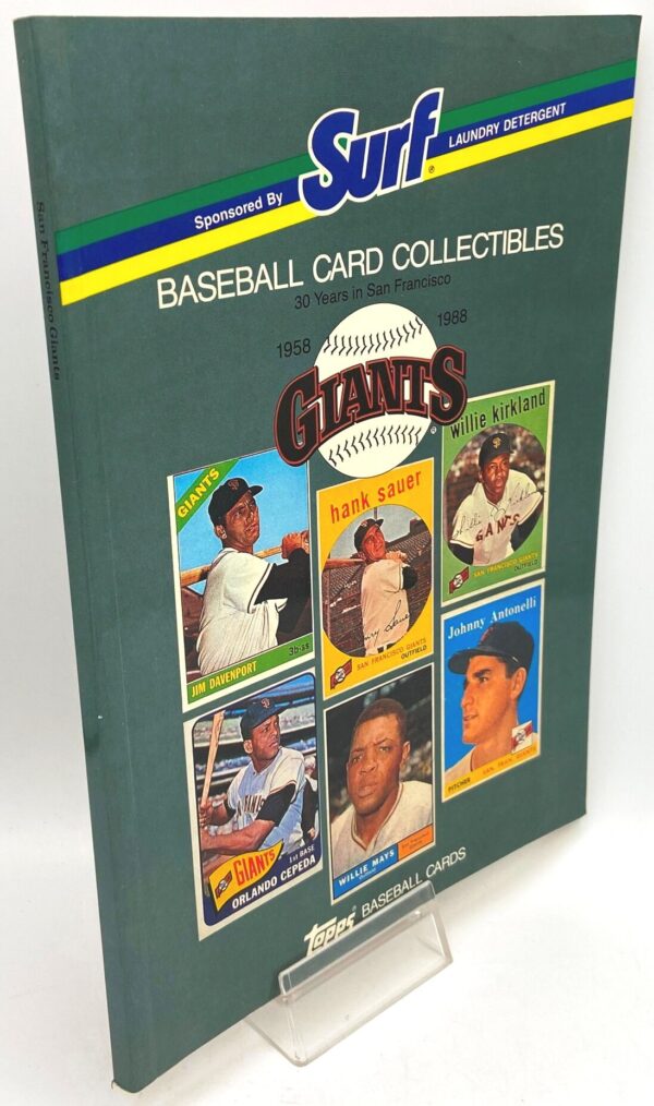 1988 Surf-Topps MLB SF GIANTS Cards (4) 1988 Surf-Topps MLB SF GIANTS Cards (4)