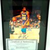 1992 Lakers Auto Magic Johnson #32 (1)