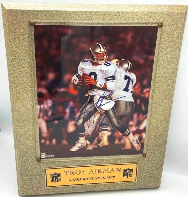 1993 XXVII MVP Cowboys Auto Troy Aikman (2) 1993 XXVII MVP Cowboys Auto Troy Aikman (2)
