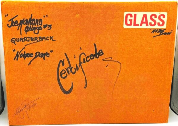 1994 Notre Dame Auto Joe Montana QB #3 (10)