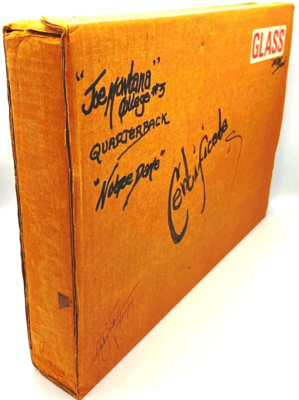 1994 Notre Dame Auto Joe Montana QB #3 (11)