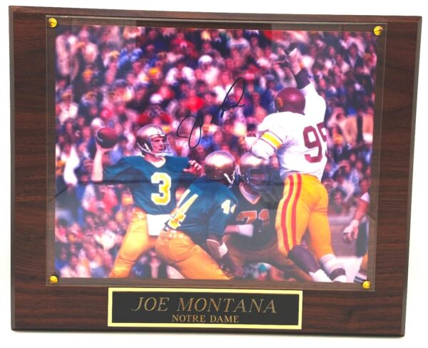1994 Notre Dame Auto Joe Montana QB #3 (2)