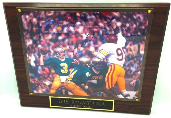 1994 Notre Dame Auto Joe Montana QB #3 (7)