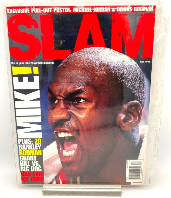 1995 Slam NBA July #6 Cover M Jordan (1) 1995 Slam NBA July #6 Cover M Jordan (1)