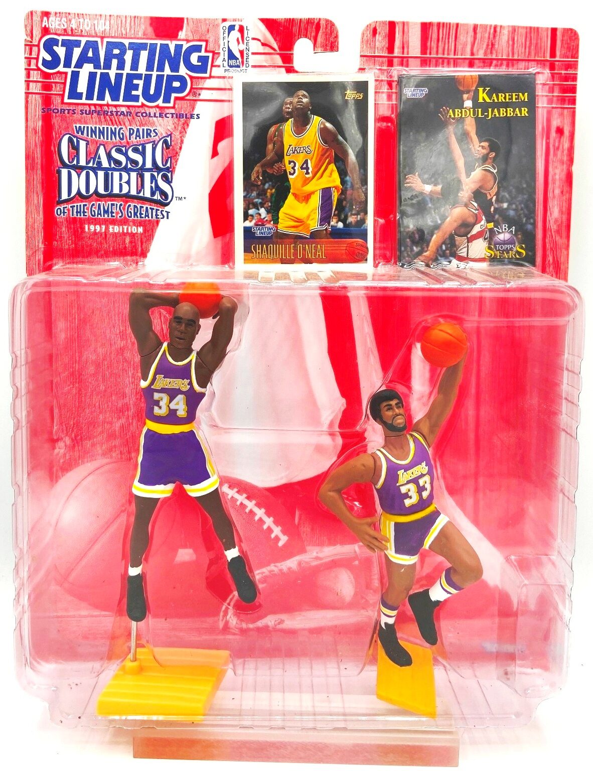 Vintage NBA Kenner/Hasbro Starting Lineup CLASSIC DOUBLES COLLECTION