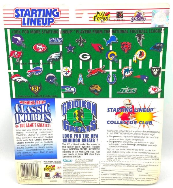 1997 SLU Winning Pair Troy Aikman (6)