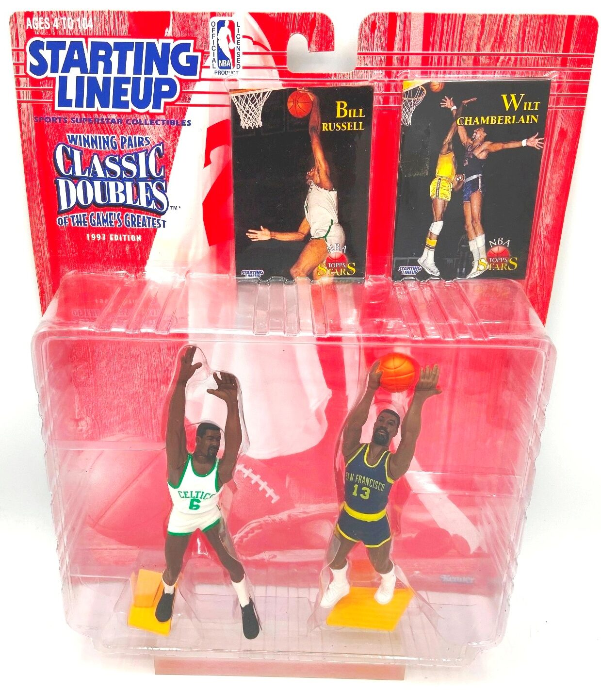 Vintage 1997 SLU Winning Pair Bill Russell & Wilt Chamberlain