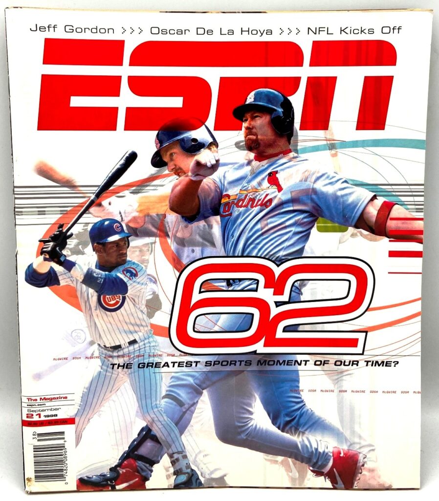 1998 ESPN Sports Mag MLB McGwire-Sosa (1)