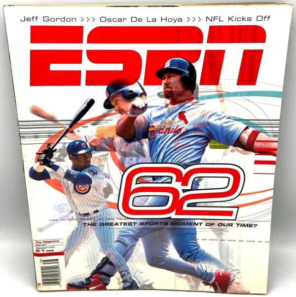 1998 ESPN Sports Mag MLB McGwire-Sosa (2)