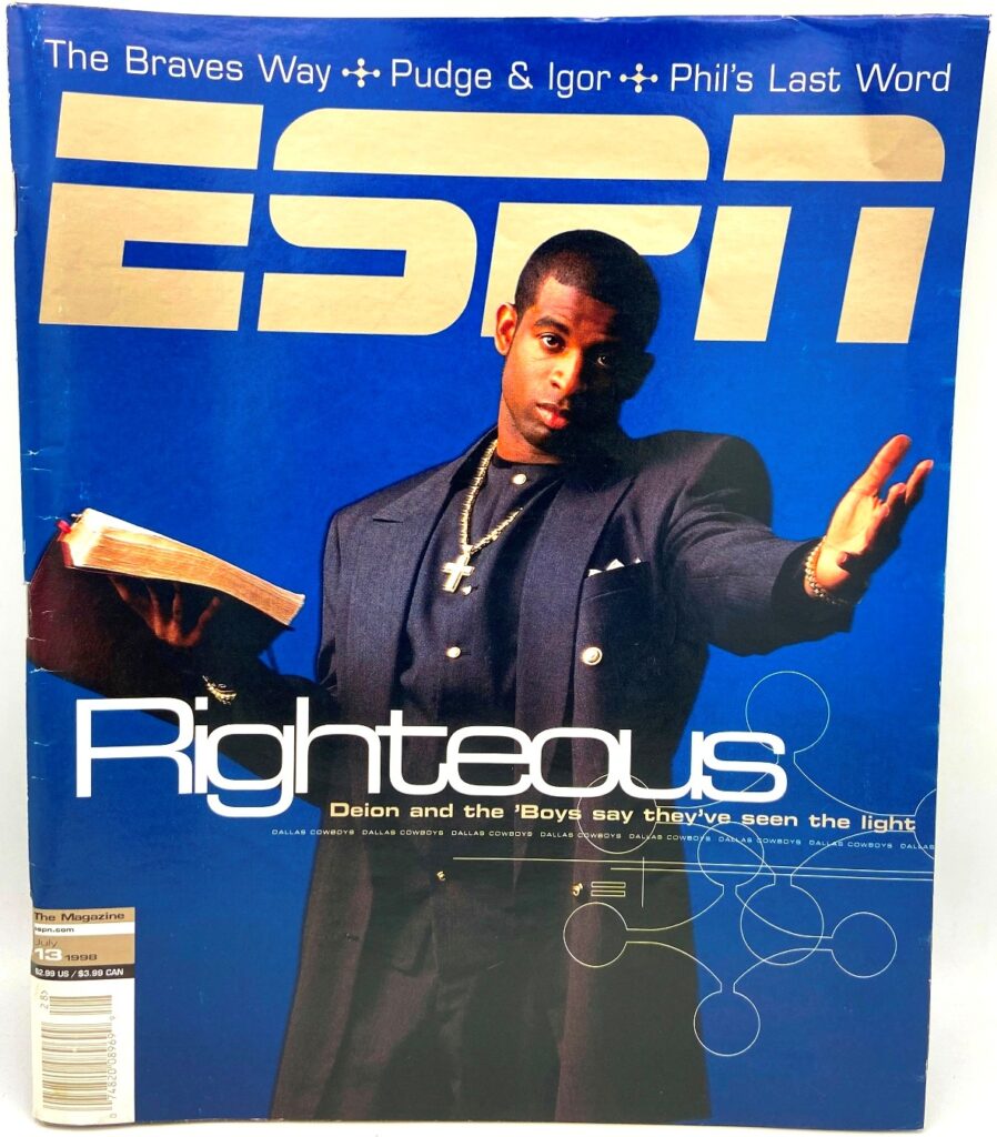 1998 ESPN Sports Mag NFL Deion Sanders (1)