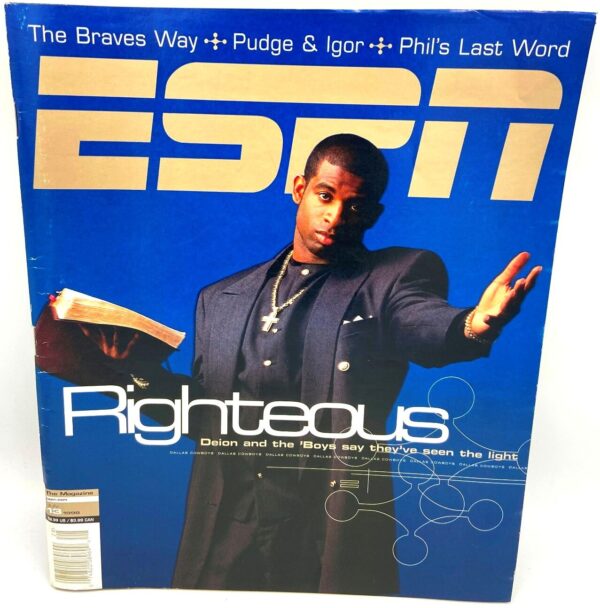 1998 ESPN Sports Mag NFL Deion Sanders (2)