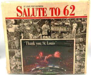 1998 St. Louis Post Mark McGwire (1)