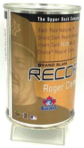 1999 UD Record TIN Roger Clemens (4)