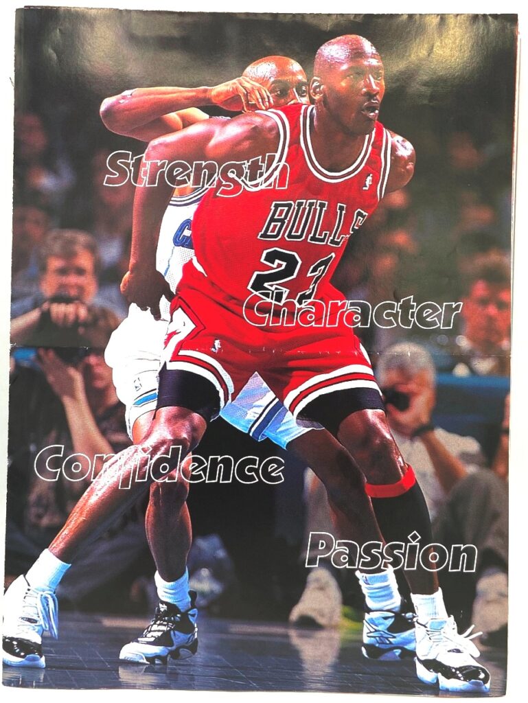 1999 Upper Deck Jordan Plates Poster (1)