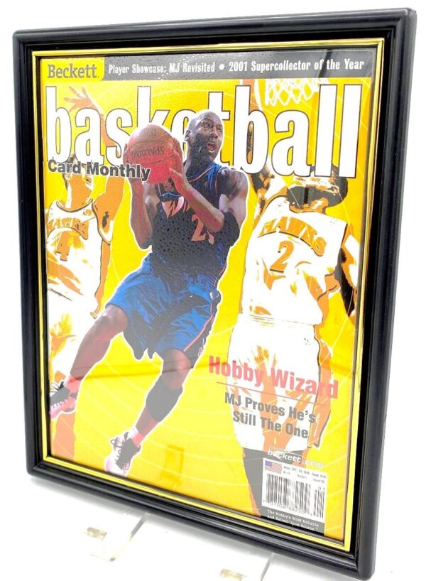 2002 Beckett NBA JAN #1 (Jordan) Frame-4