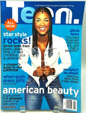 Vintage Teen Monthly Magazine Celebrity Style And Shopping Collectible Collection "Rare-Vintage" (1996-2004)