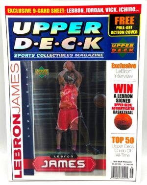 Vintage Upper Deck Authenticated Collectors' Edition (Sports Collectibles And Gifts) Multi-Sports Card Quarterly Price Guide Cover (All-Sports Magazines) "Rare-Vintage" (1994-2006)