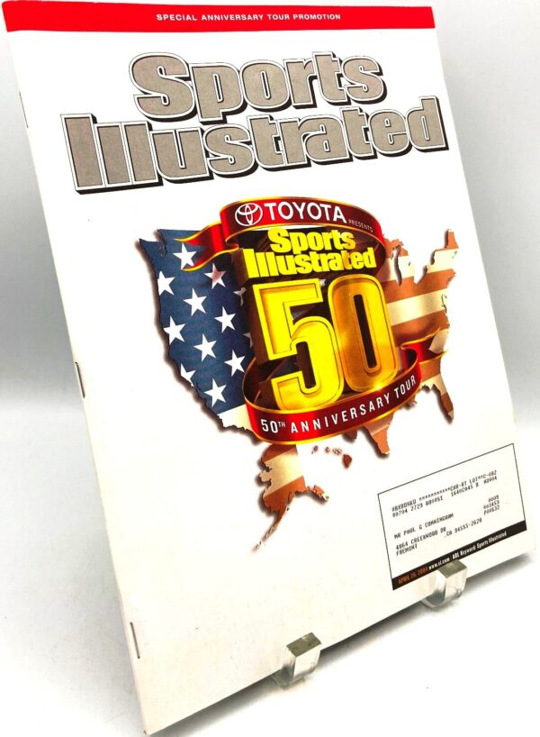Vintage 2004 Sports Illustrated Special 50th Anniversary Tour (1954-2004) "The Pictures" April 26, 2004 Double Issue Cover (Features: "The Pictures-50 Years Of SI Photography" & "Best Of The '90s") Sports Illustrated "Rare-Vintage" (2004)