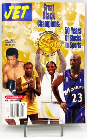 Vintage Jet Magazine Monthly Issues (All-Sports People And Commemorative Magazines) “Rare-Vintage” (1994-2006)
