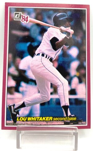1984 Donruss Louis Whitaker Card #4 (1)