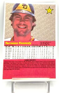 1984 Donruss Terry Kennedy Card #8 (2)