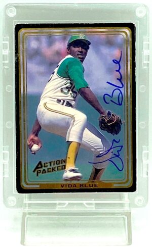 1992 Action Packed Autographed Vita Blue (1)