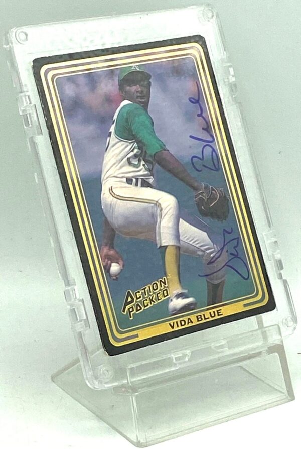 1992 Action Packed Autographed Vita Blue (2)