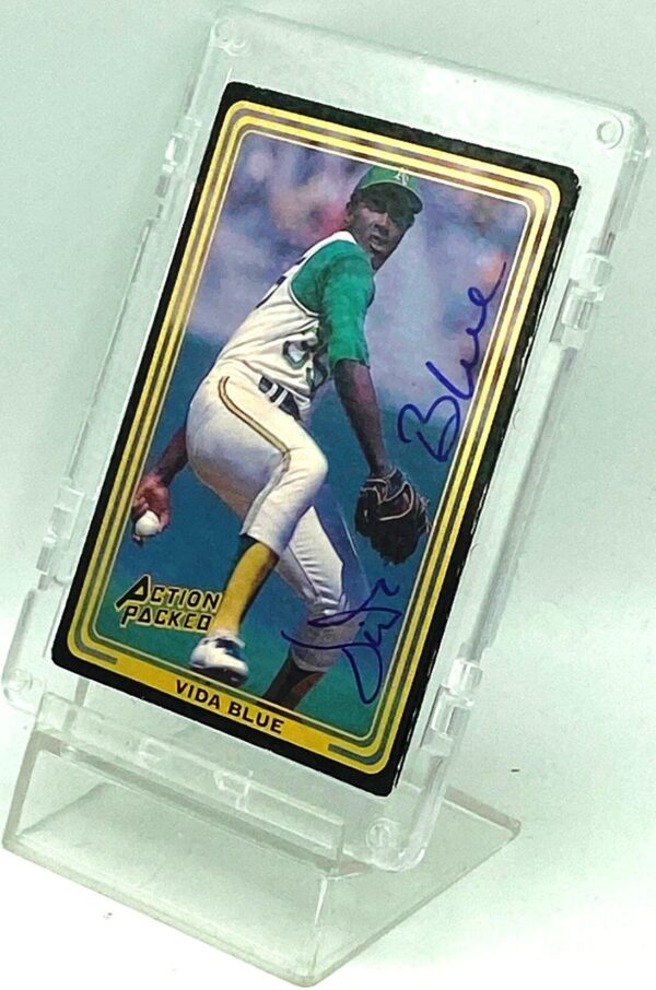 1992 Action Packed Autographed Vita Blue (3)