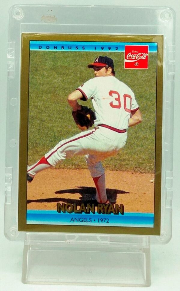 1992 Donruss Coca-Cola NOLAN RYAN 1972 (1) 1992 Donruss Coca-Cola NOLAN RYAN 1972 (1)