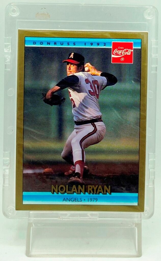 1992 Donruss Coca-Cola NOLAN RYAN 1979 (1)
