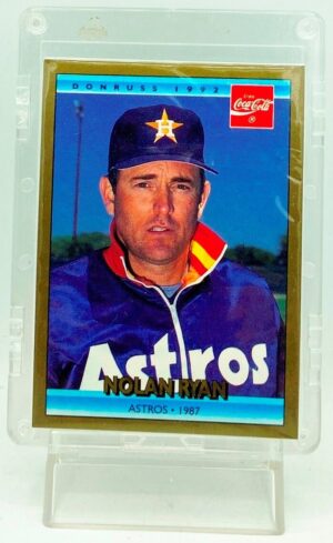 1992 Donruss Coca-Cola NOLAN RYAN 1987 (1)