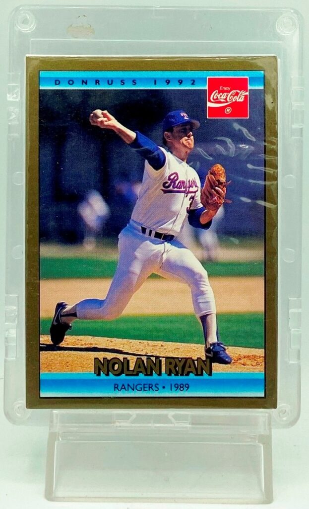 1992 Donruss Coca-Cola NOLAN RYAN 1989 (1)