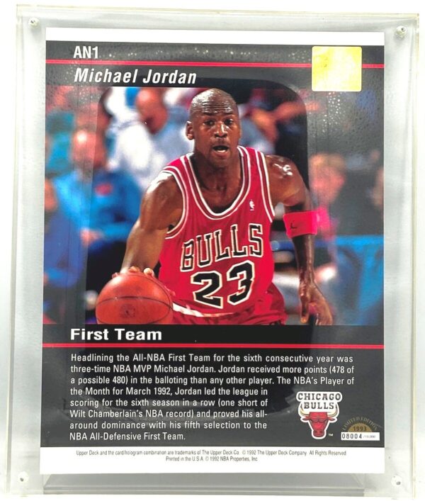 1992 UDA All NBA Team Michael Jordan (8) 1992 UDA All NBA Team Michael Jordan (8)