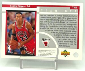 1993 UD NBA Scottie Pippen #TM4 (2)