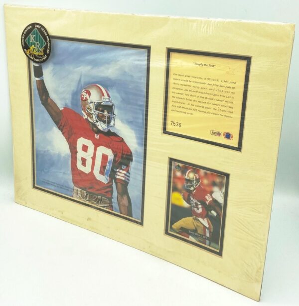 1994 Jerry Rice Legends Lithograph (4)