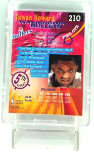 1994 TSC Draft Pick 94 Juwan Howard #210 (2)