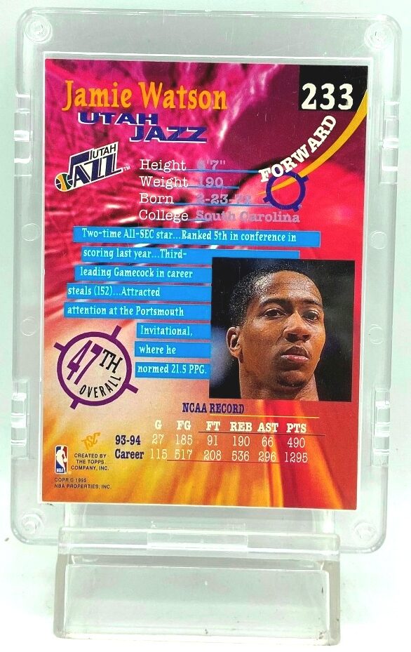 1994 TSC Jamie Watson RC #233 (2)